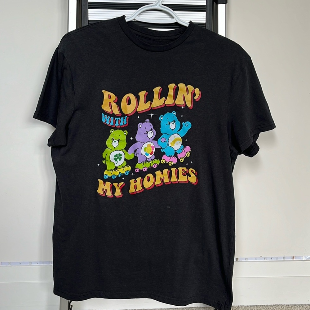 Black Care Bears t-shirt - adult M